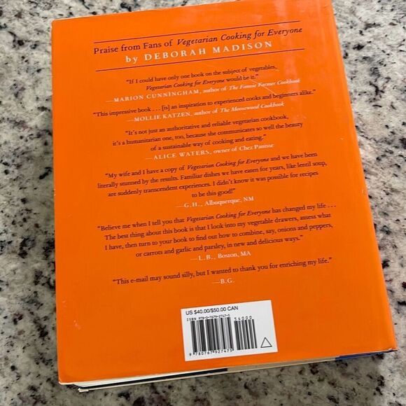 Broadway Books Deborah Madison Vegetarian Cooking‎ For Everyone Hardcover - Picture 2 of 5